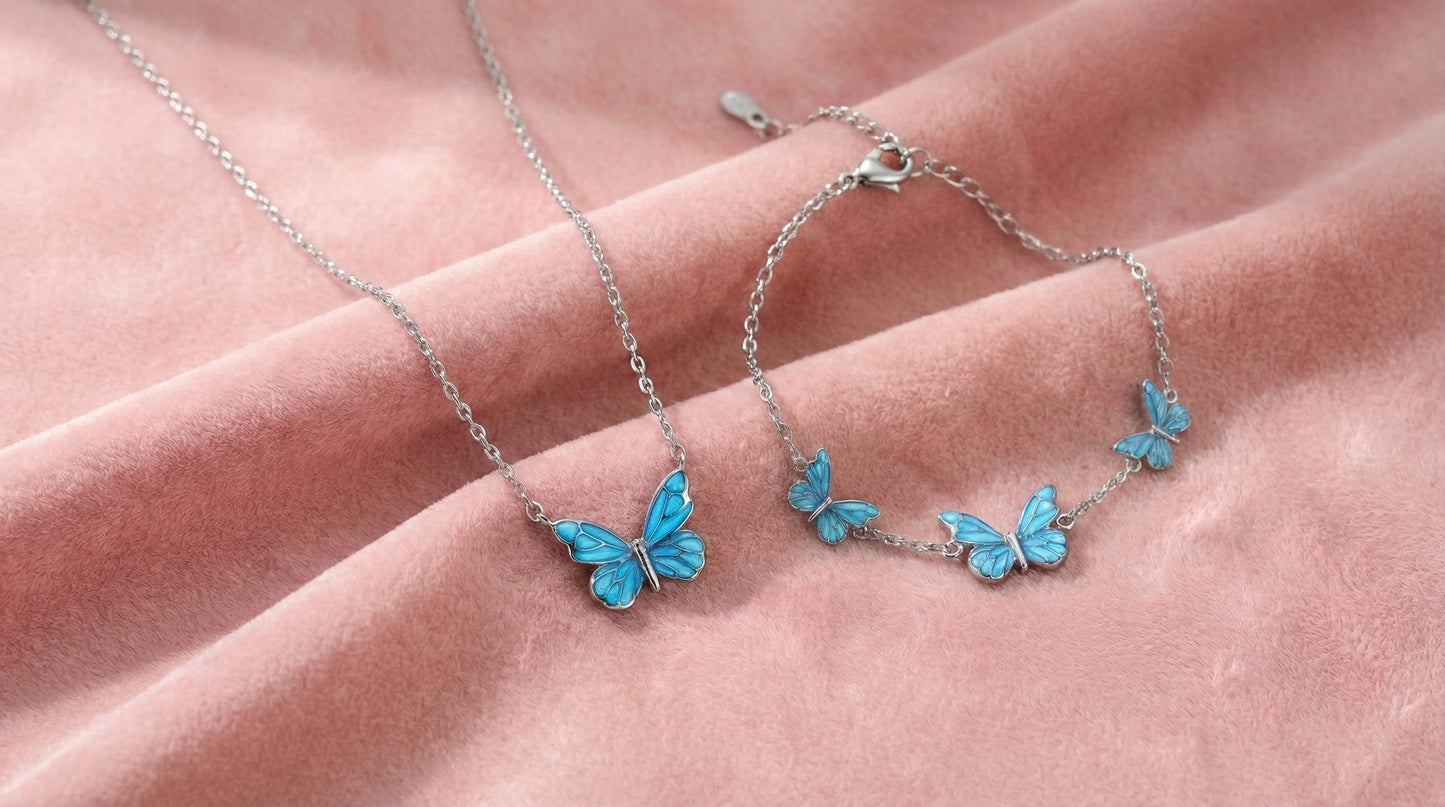 Aurora Vlinder - Ketting